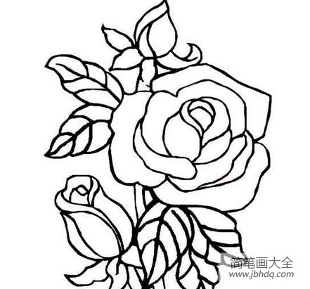 简笔画画花草 花草简笔画图片