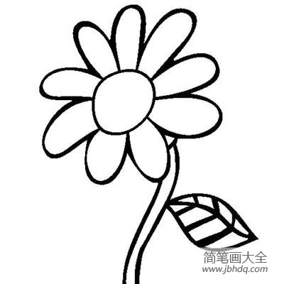 儿童简笔画画花 花怎么画简笔画