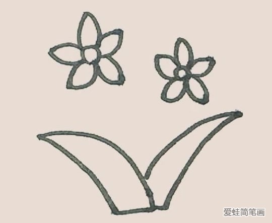 水仙花简笔画