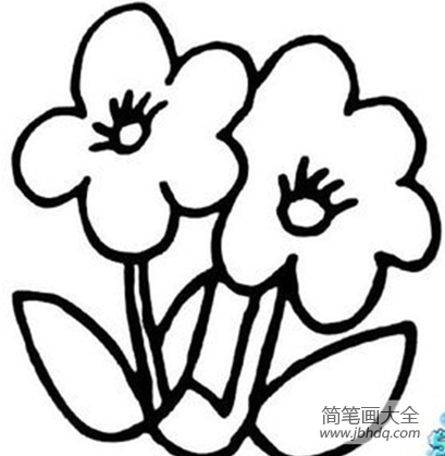 各种花的画法简笔画 花的简笔画图片