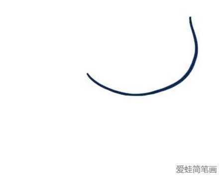 背书包的小男孩简笔画