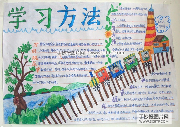 漫游语文世界的手抄报