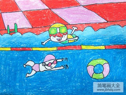 上游泳课啦