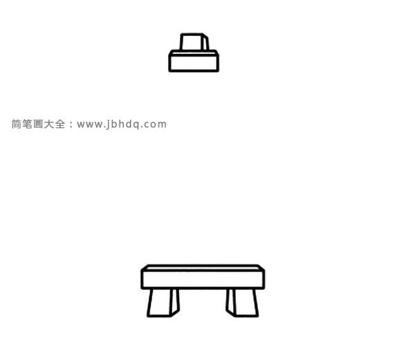 头上夹子底下凳