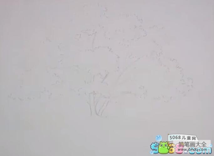 秋天大树绘画教程 怎么画秋天的大树