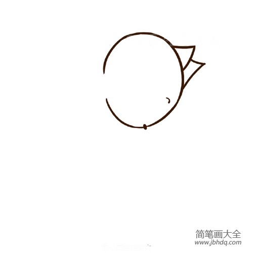 小猫和小鱼简笔画图片