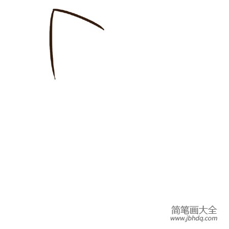 戴帽子的小猫简笔画