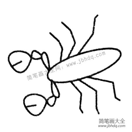 蝎子简笔画图片及画法步骤