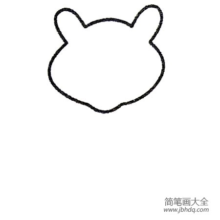 獾简笔画大全及画法步骤