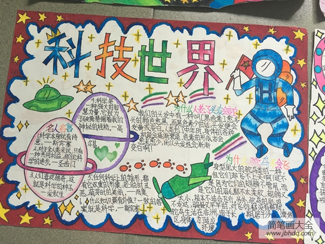 小学生科技节手抄报