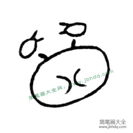 2.接着画它的钳子。