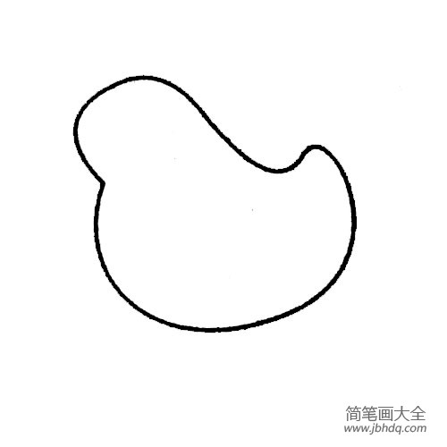 母鸡简笔画实例及步骤