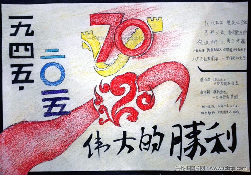 纪念抗日战争胜利70周年，弘扬抗战精神