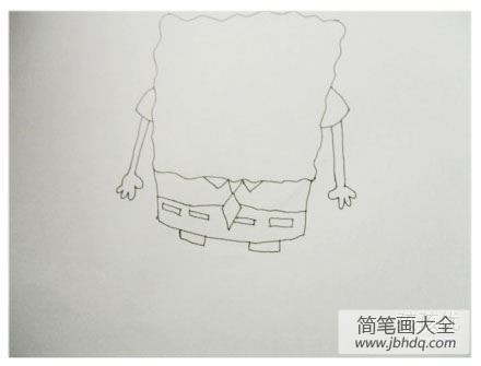 画海绵宝宝的超详细步骤