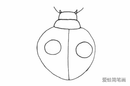 甲虫简笔画