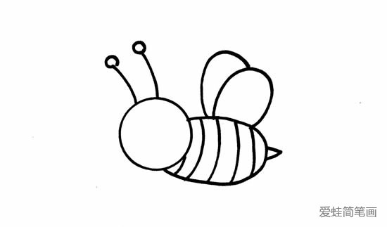 蜜蜂简笔画