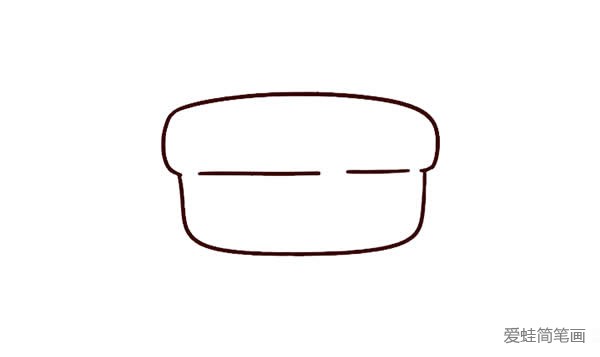 盆栽仙人掌简笔画