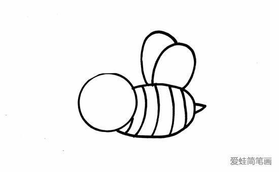 蜜蜂简笔画