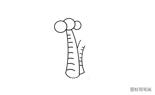 椰子树简笔画