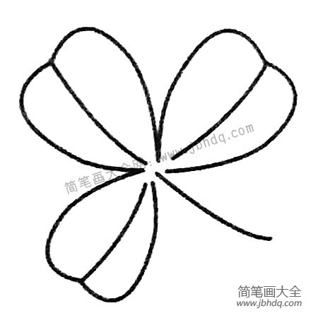 三叶草简笔画图片及画法步骤