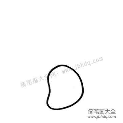 1.先画一个矮胖子