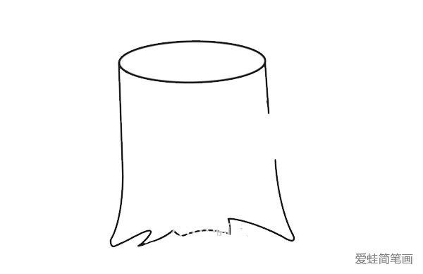 树桩简笔画