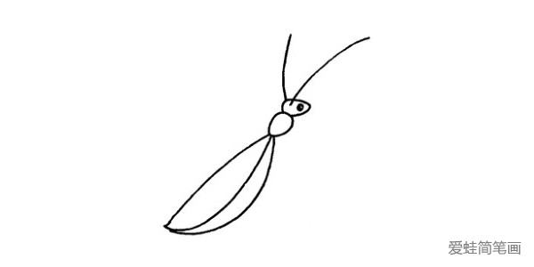 螳螂简笔画