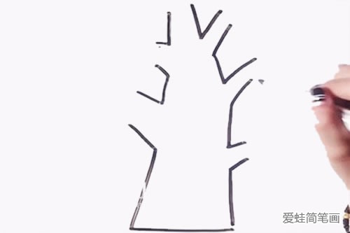 大树简笔画