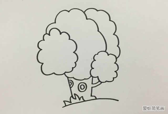 大树简笔画