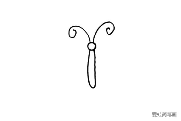蝴蝶简笔画