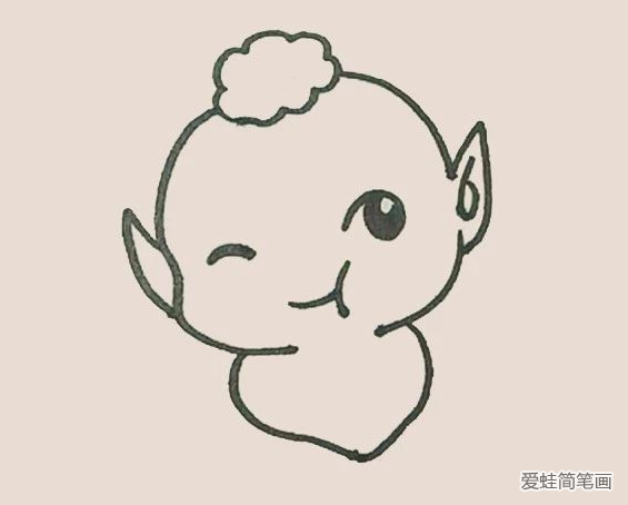简笔画之英国胡巴