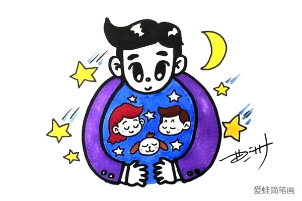 绘画成品图参考
