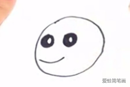 小蚂蚁简笔画