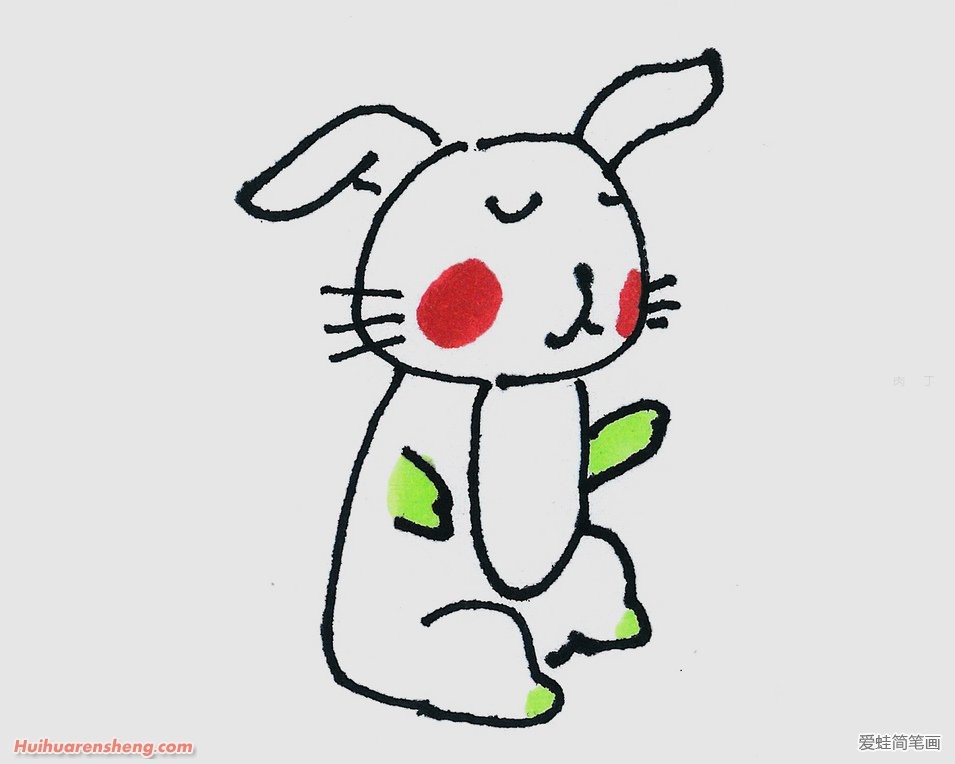 兔子简笔画