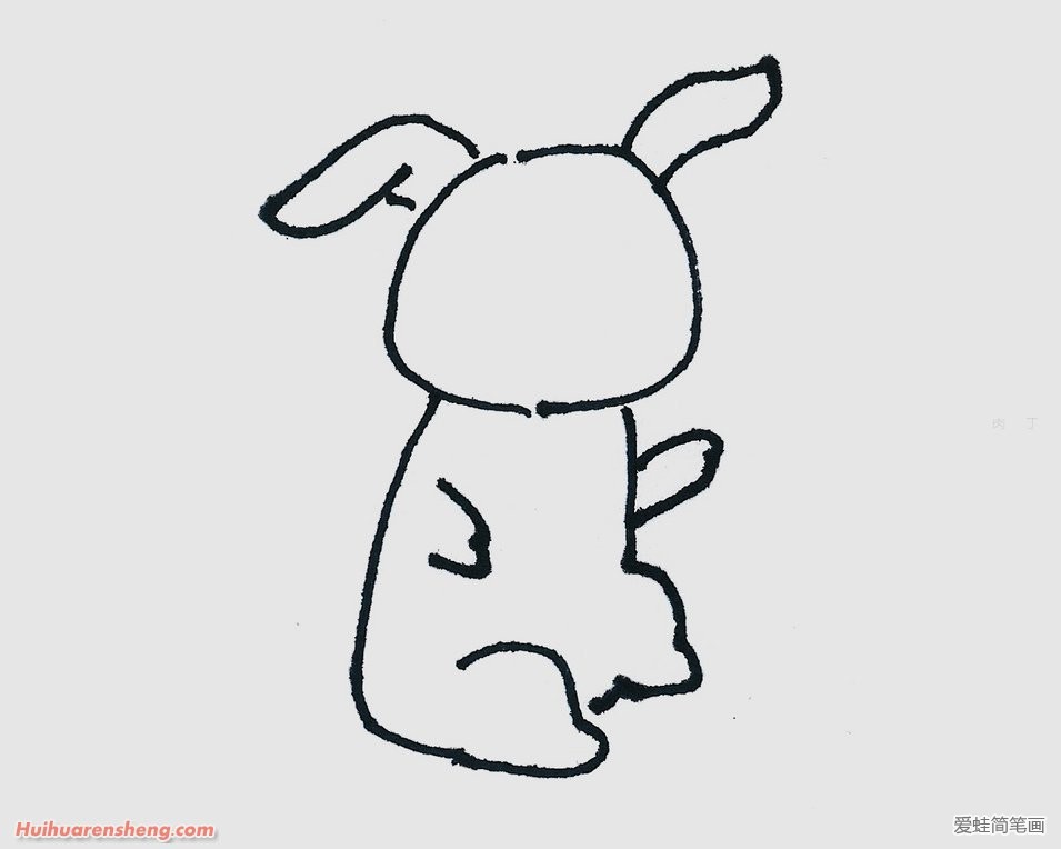 兔子简笔画