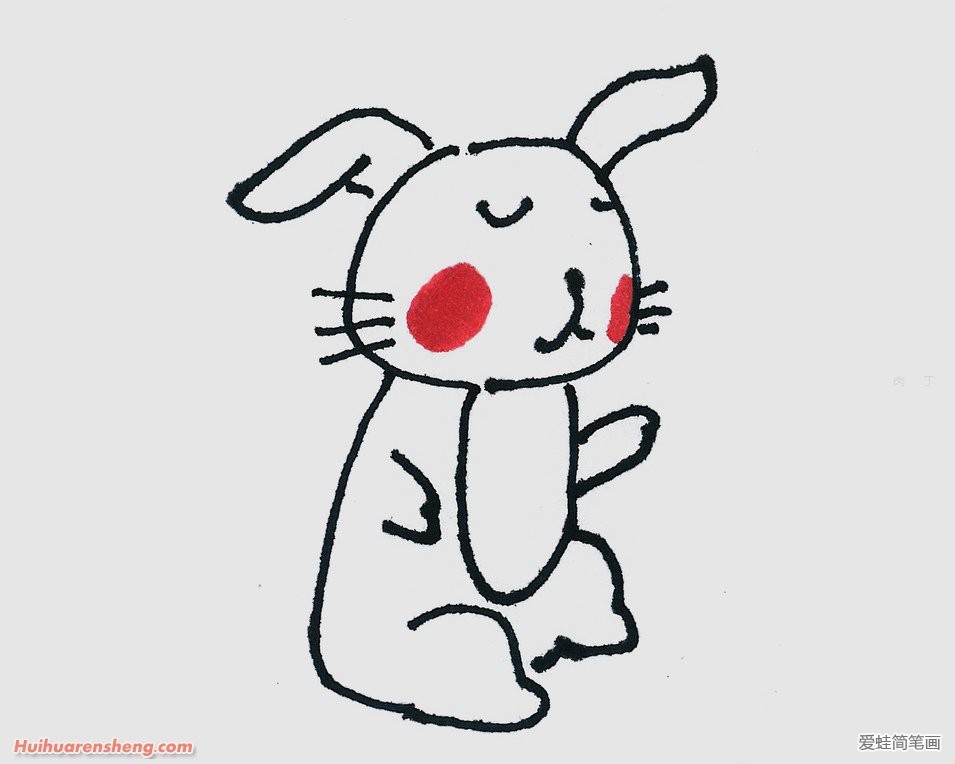 兔子简笔画