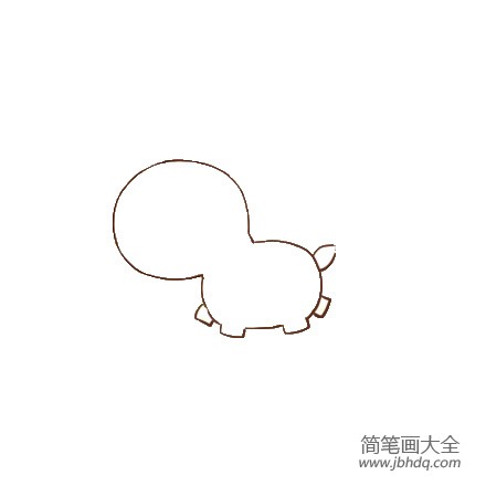 小马简笔画画法