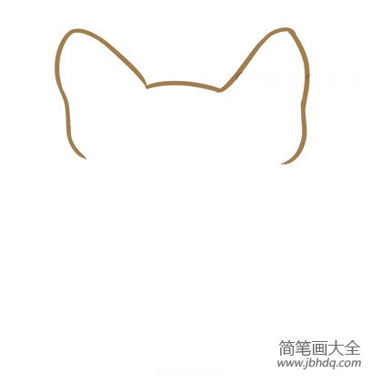 法斗犬简笔画教程
