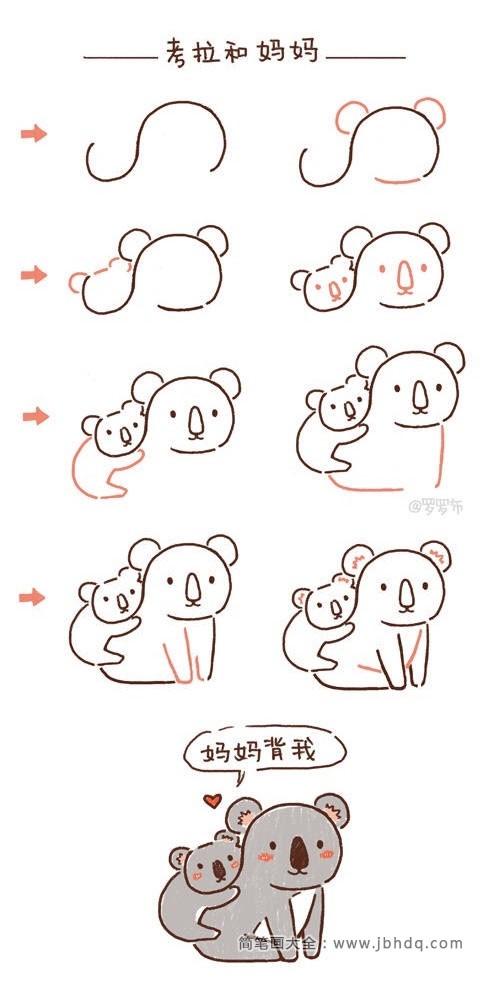 考拉和妈妈