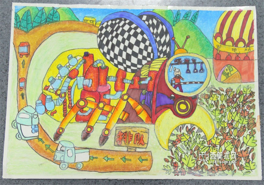 小学生科幻画