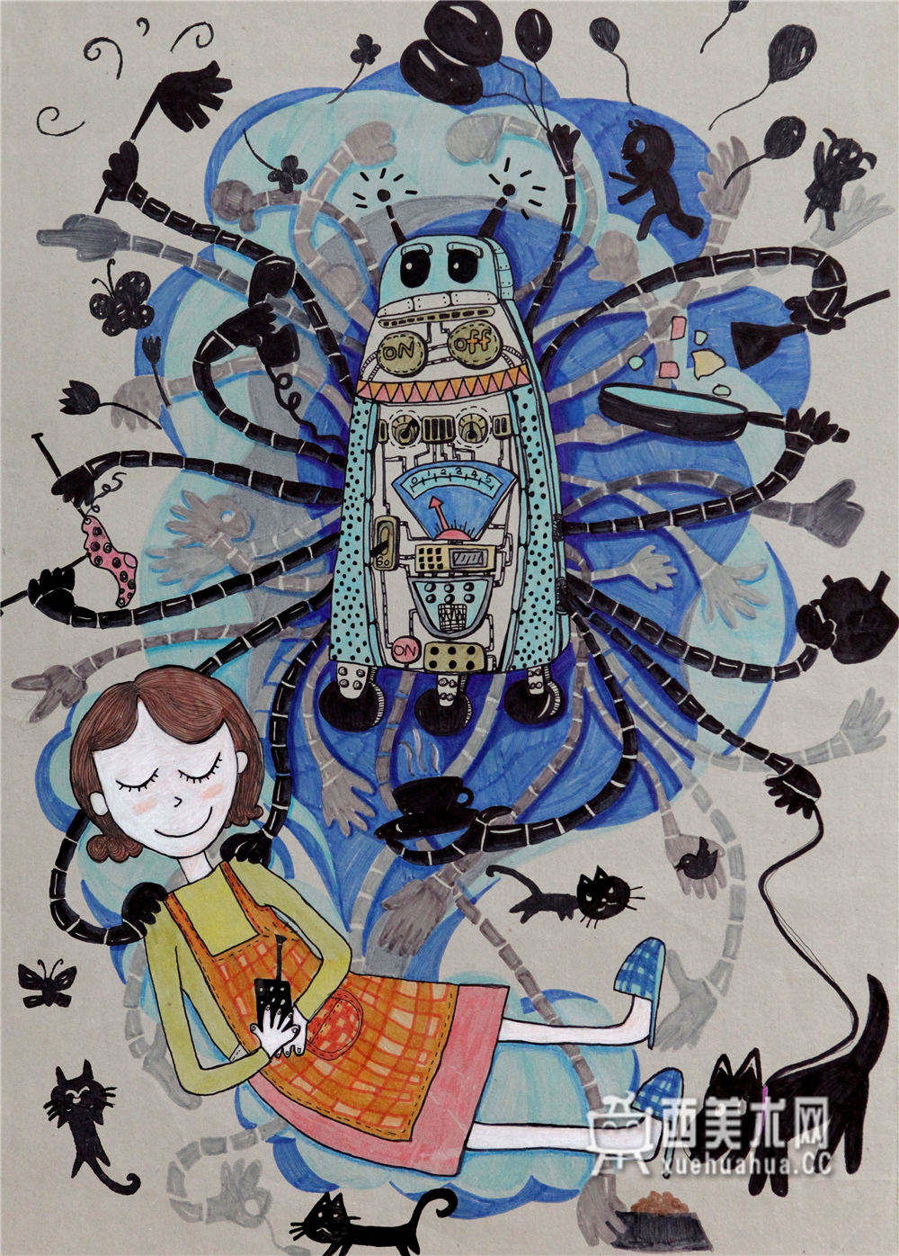 小学生科幻画