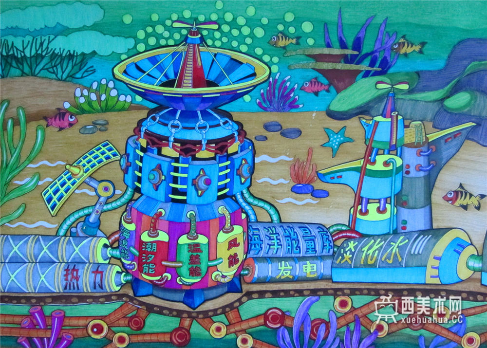 中学生科幻画