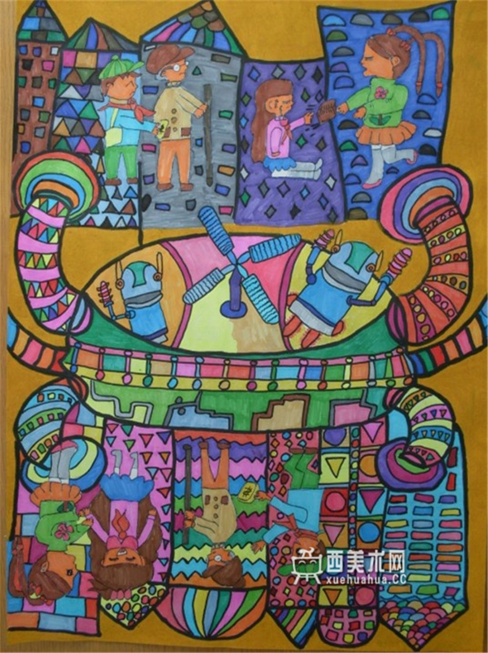 小学生科幻画