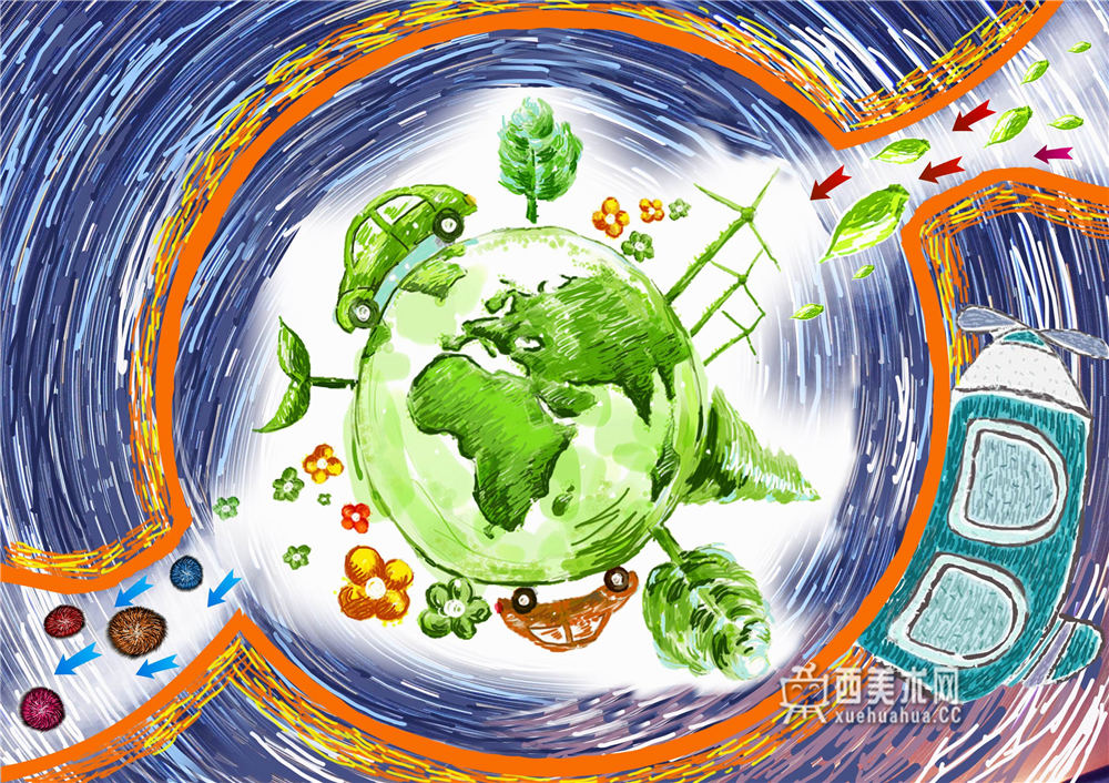 儿童科幻画
