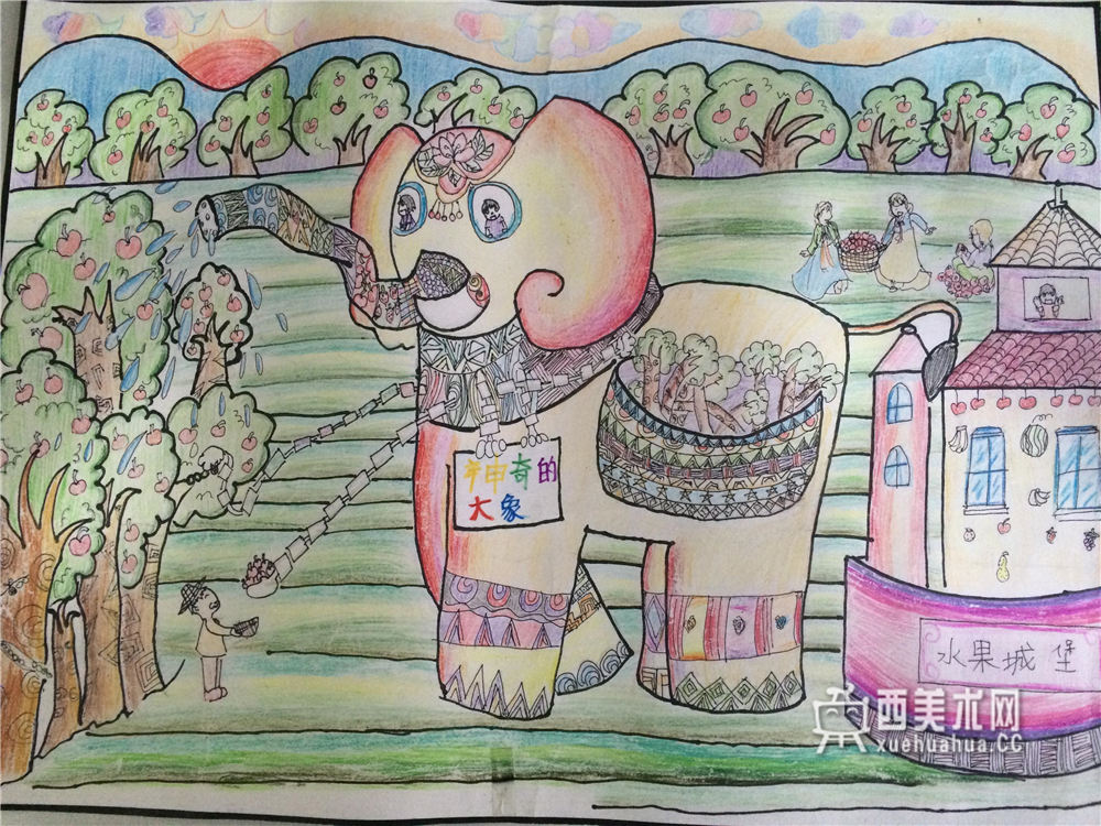 儿童科幻画
