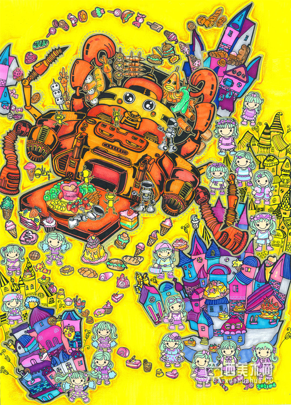 小学生科幻画