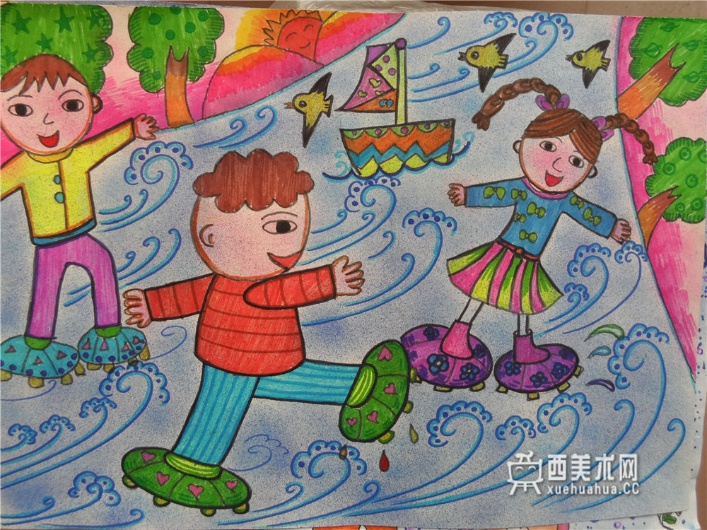 儿童科幻画