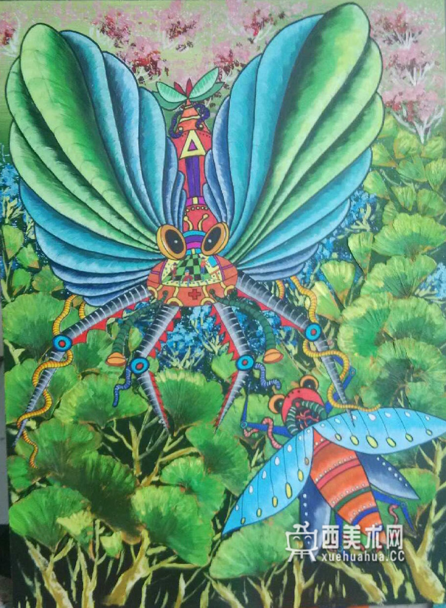 儿童科幻画《丛林医生》(1)