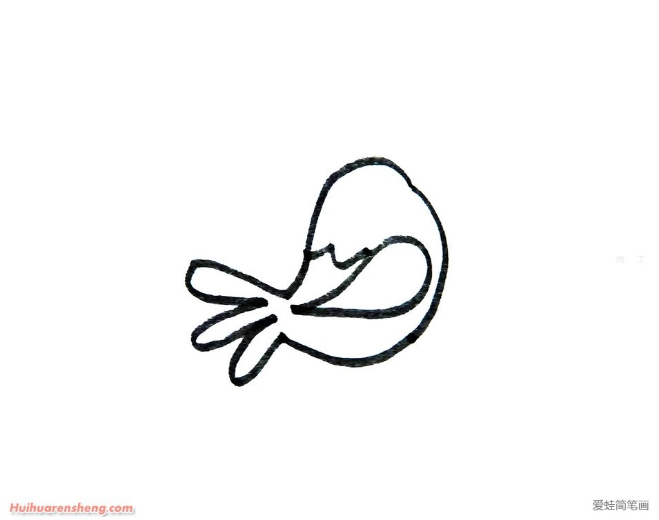 快乐的小鸟简笔画