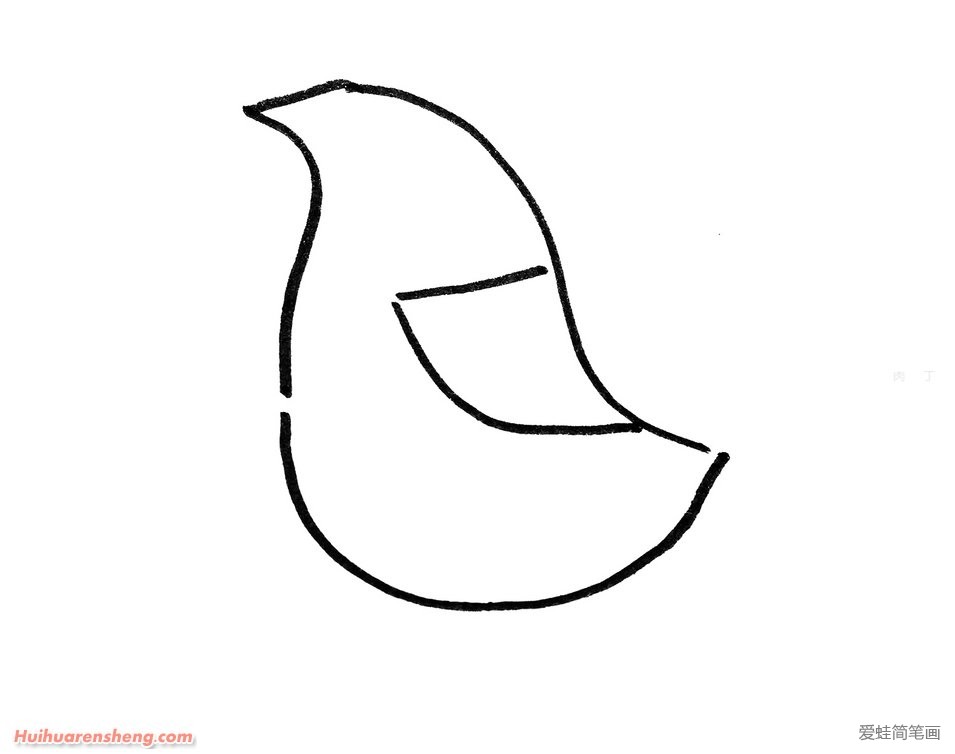 大鸟简笔画